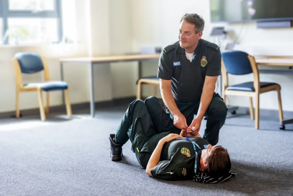 Paramedic training